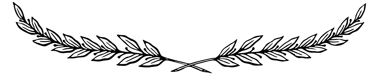 Bottom decorative laurel image